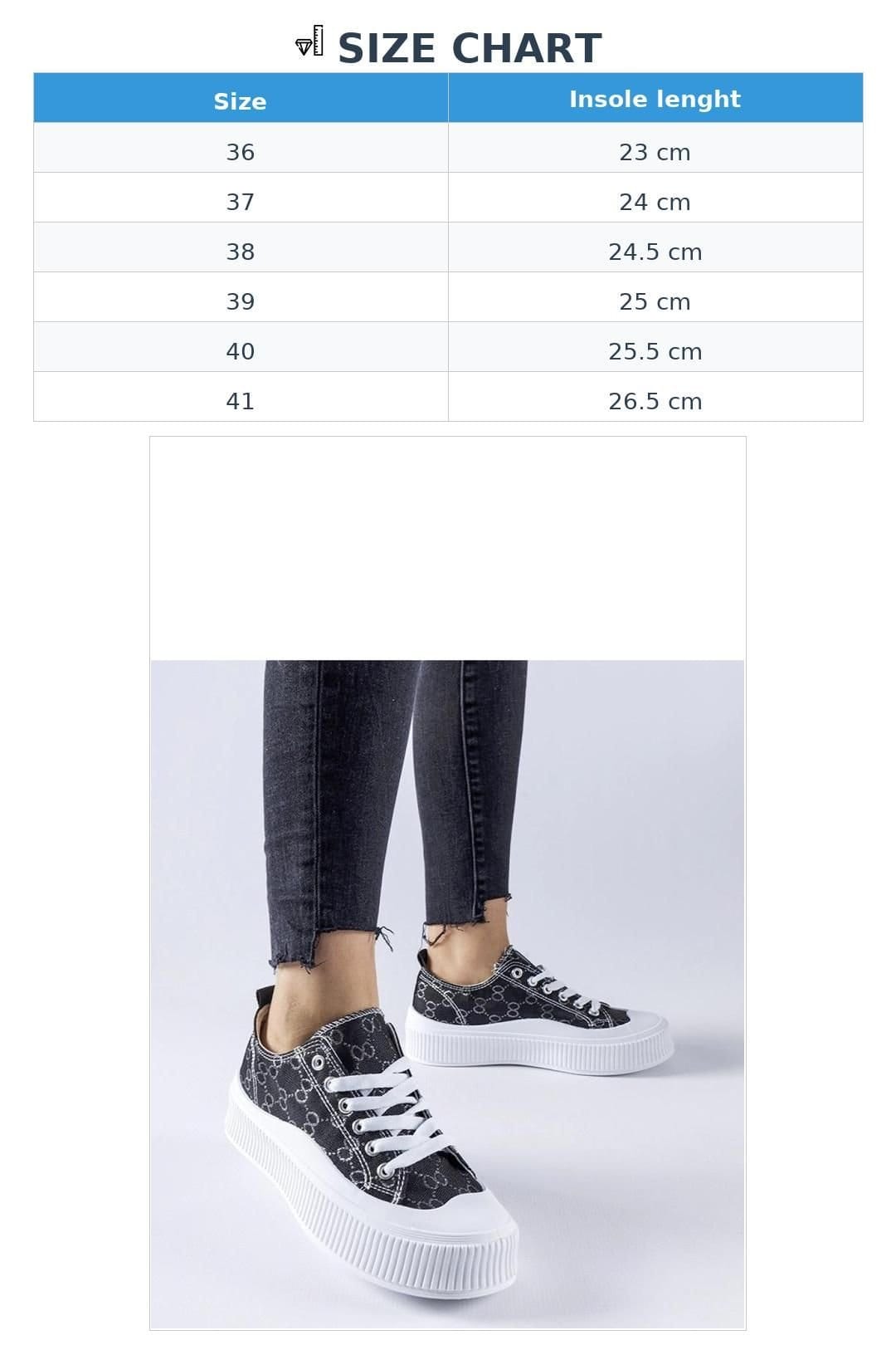 Love Lace Love Lace Women's Cavi Monogram Low Profile Fabric Sneakers with Lace Up Comfort in Black - 4
