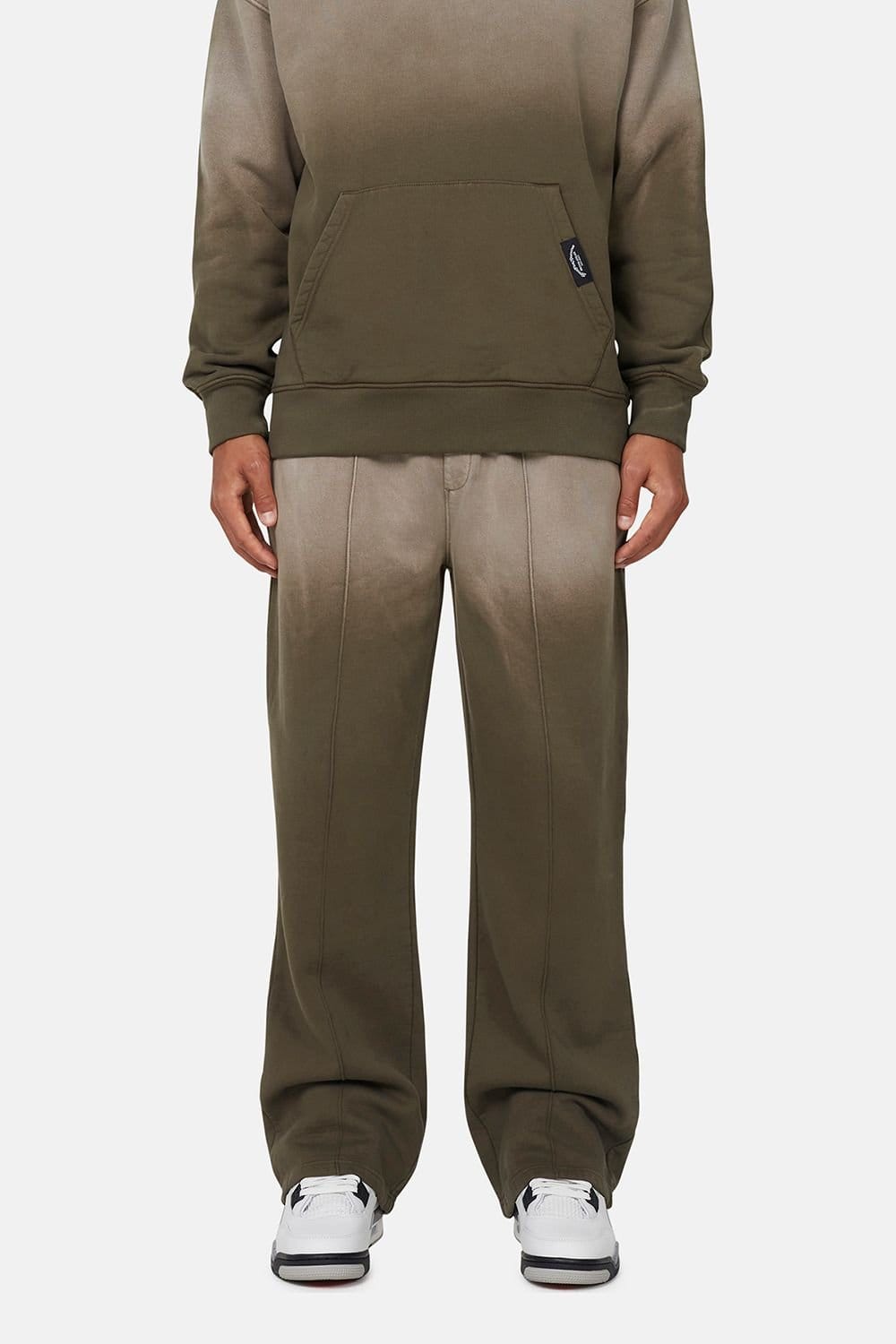 Good For Nothing Brown Gradient Baggy Joggers
