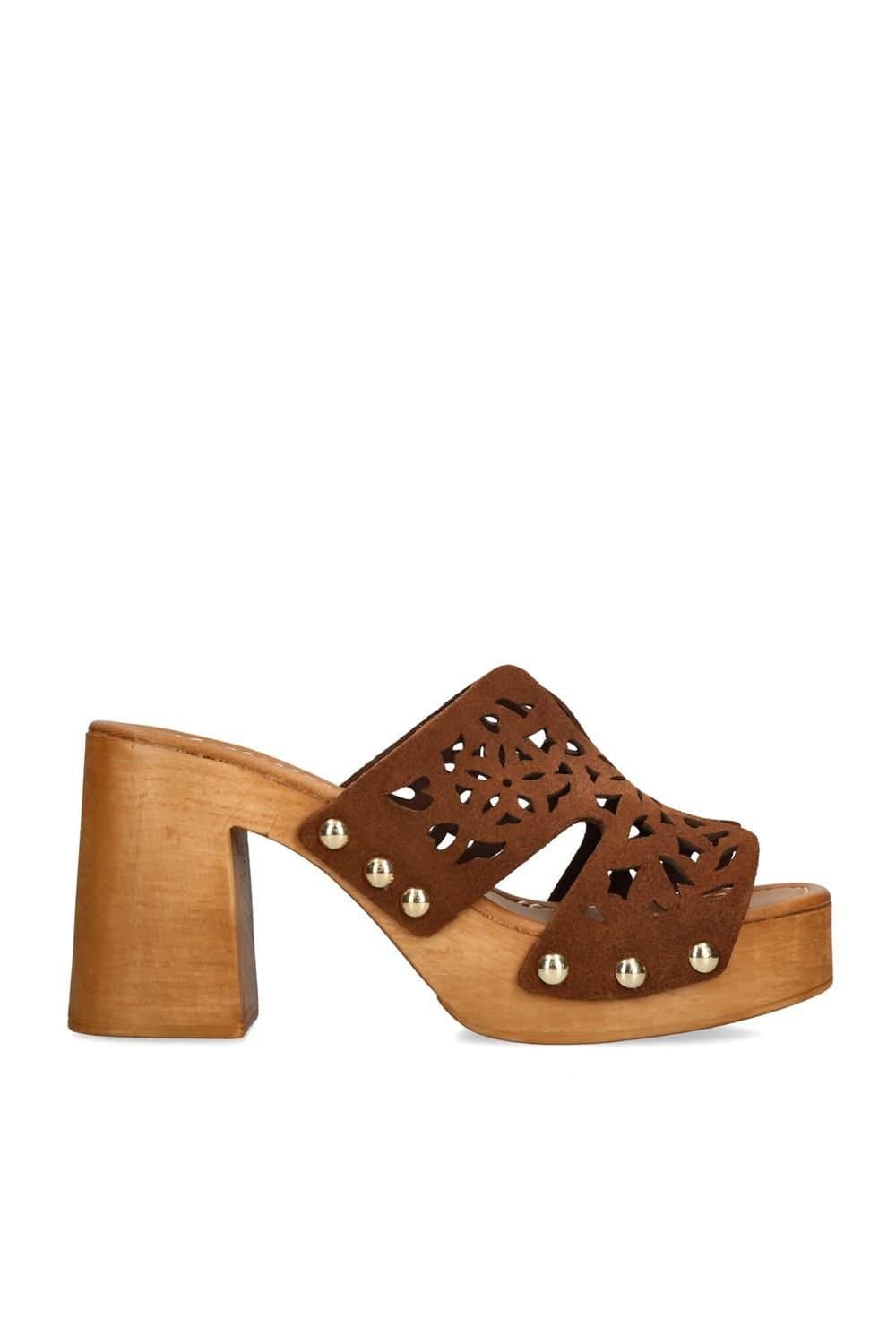 Steve Madden STEVE MADDEN Women's 'Sunkissed Brown' Suede Heels in Brown
