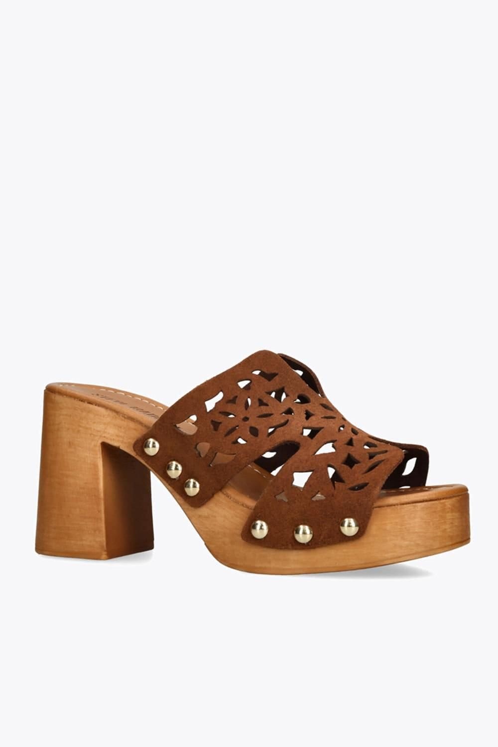 Steve Madden STEVE MADDEN Women's 'Sunkissed Brown' Suede Heels in Brown - 4