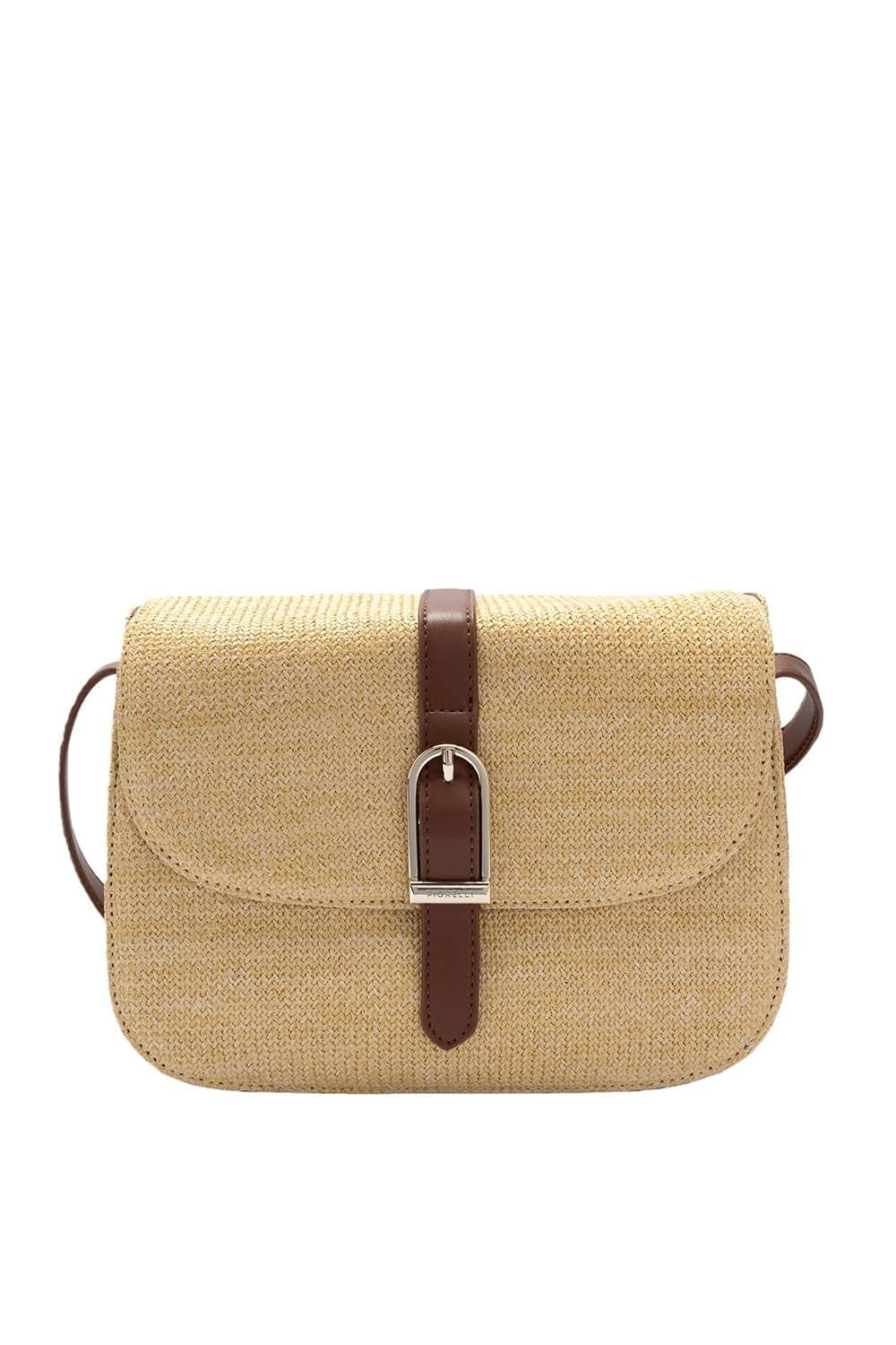 Fiorelli Fiorelli Medium Beige Flap Crossbody Bag