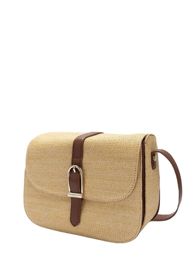 Fiorelli FIORELLI Women's Etta Flap Crossbody Bag in Medium Beige - 2