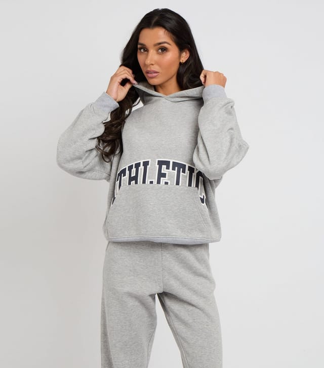 Urban Bliss Women's Grey Cuffed Marl Joggers Urban Bliss New Look - 3