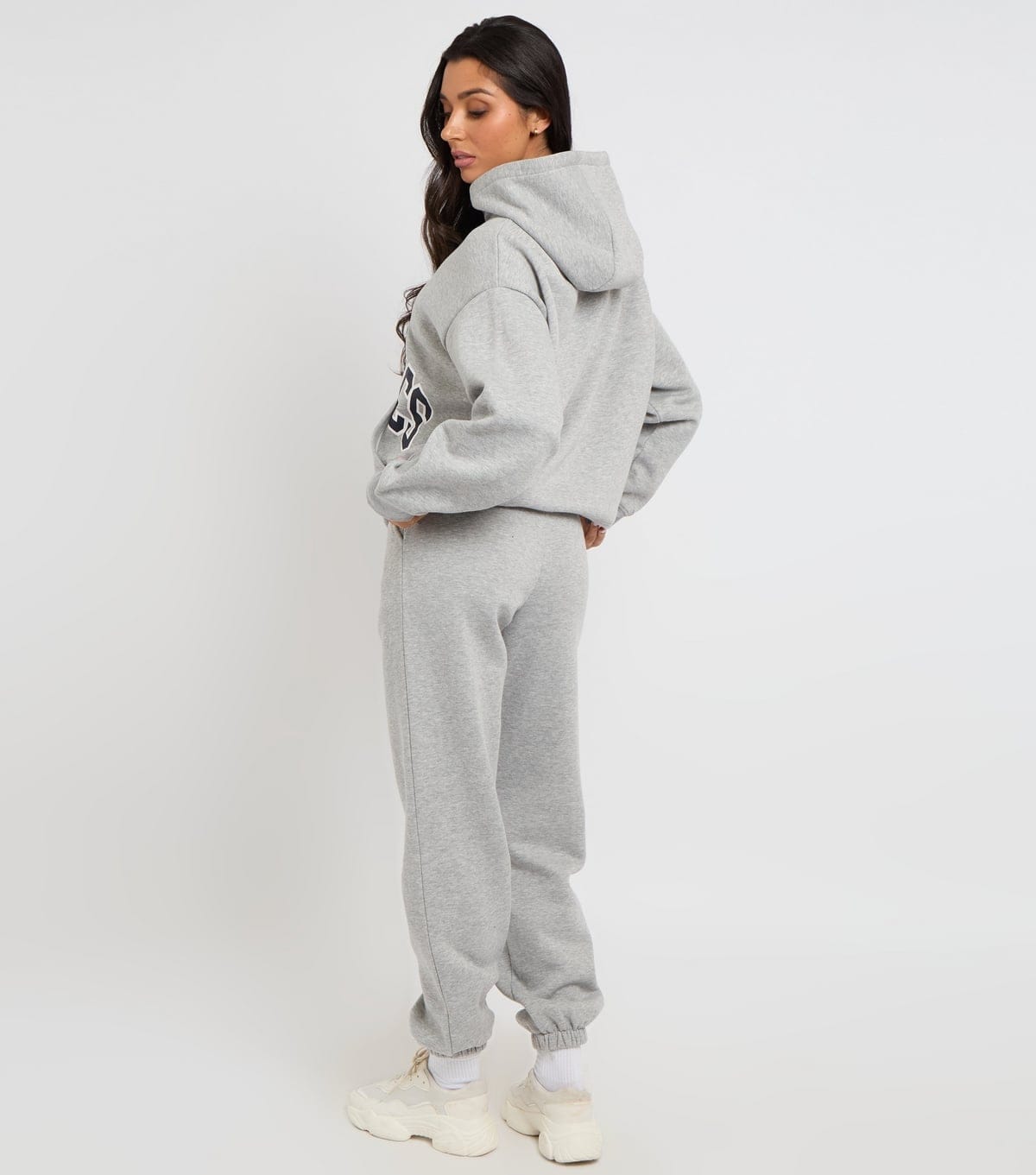 Urban Bliss Women's Grey Cuffed Marl Joggers Urban Bliss New Look - 4