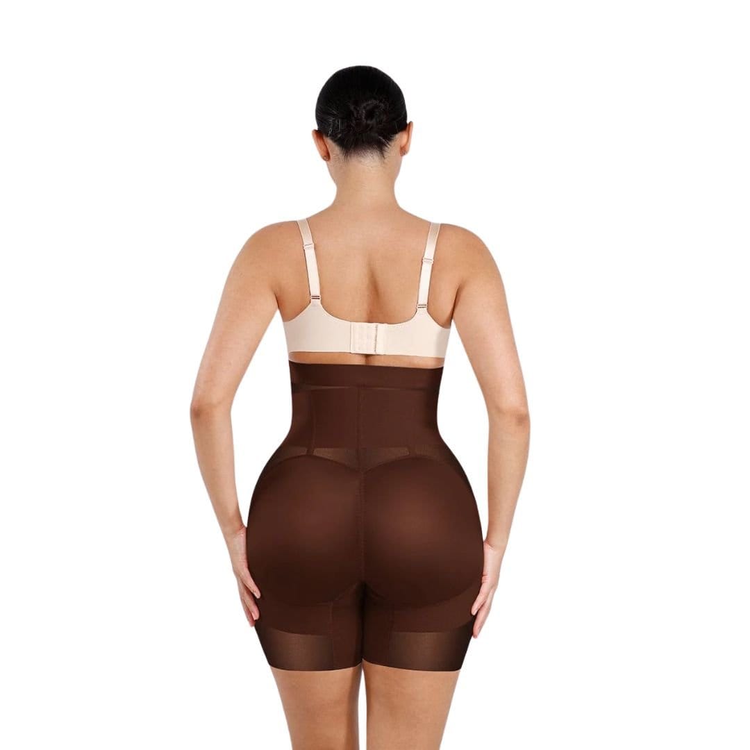 GWB Shapewear GWB Shapewear Women's Black Snatch Me Tummy Control Short - 4