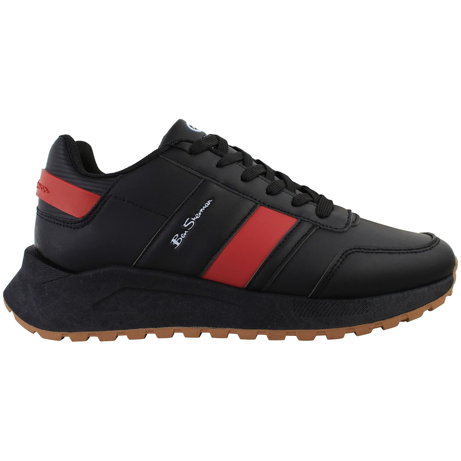 Ben Sherman Ben Sherman Men's Retro Black Trainers