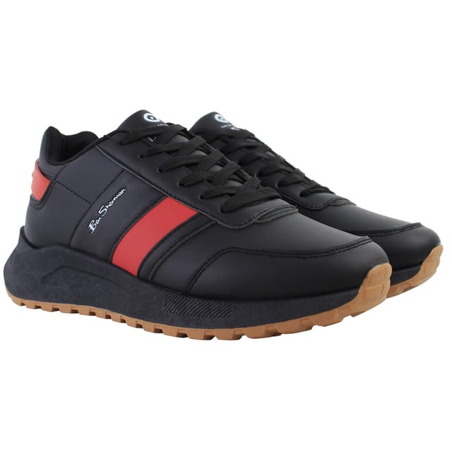 Ben Sherman Ben Sherman Men's Retro Black Trainers - 2