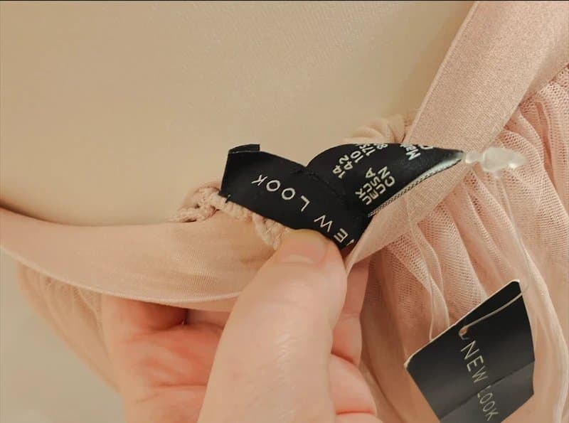 New Look New Look Pink Tulle Midi Skirt with Faux Pearl Detail | Size 14 | NWT