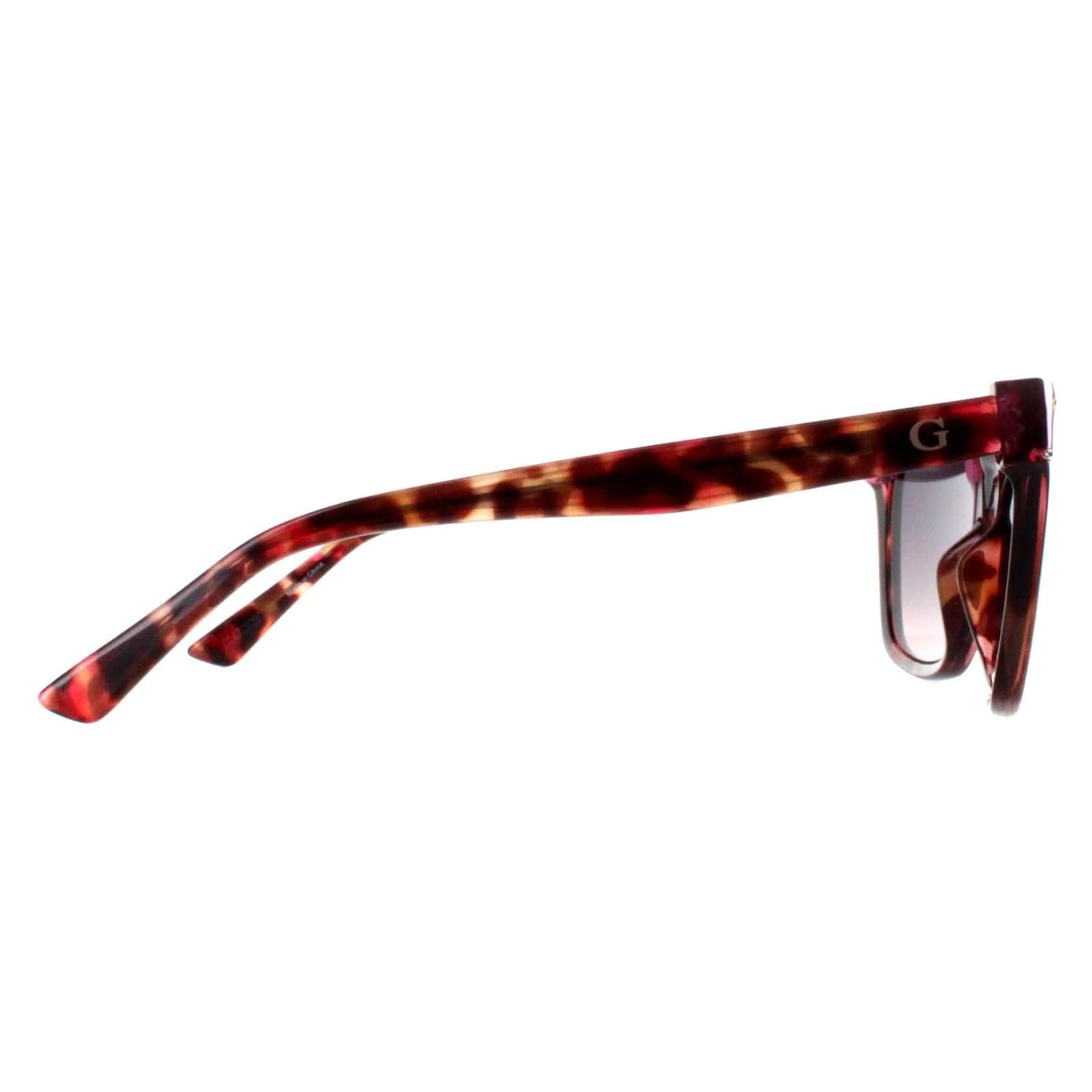 Guess Guess Women's Rectangle Pink Havana Smoke Gradient GU7840 - 4