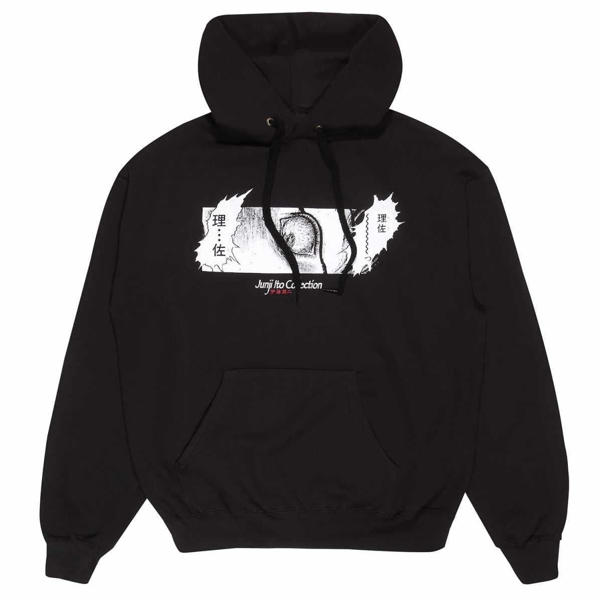 Junji-Ito Junji-Ito Men's Shock Hoodie in Black