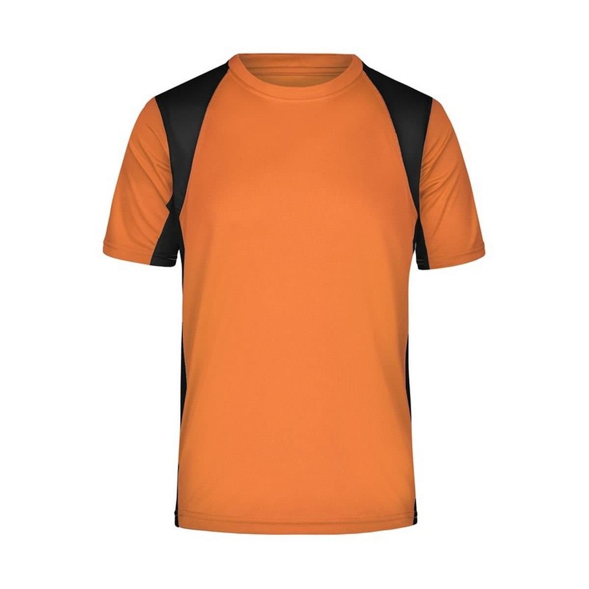 James and Nicholson James and Nicholson Men's Running T-Shirt in Orange