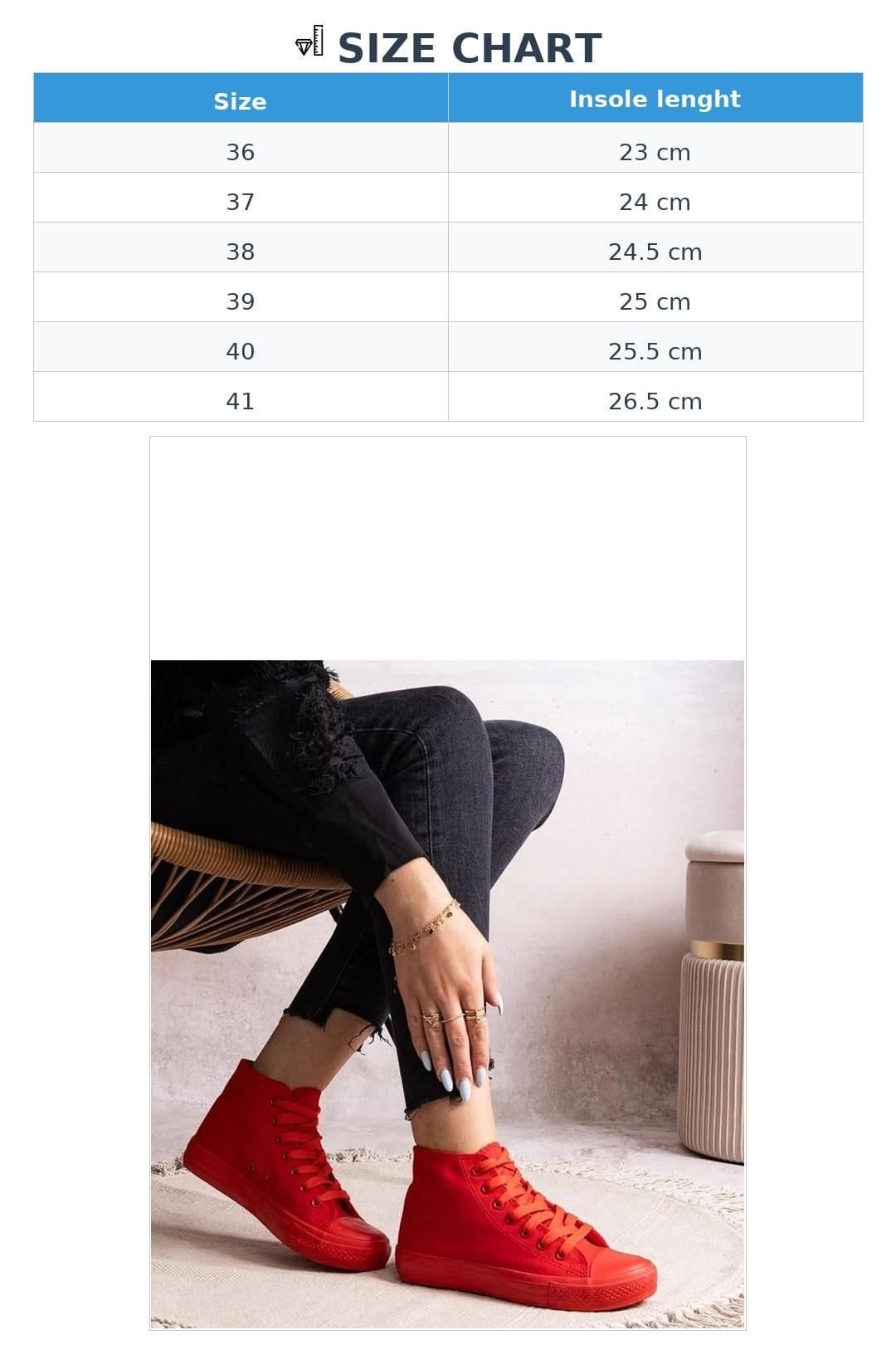 Love Lace Love Lace Women's Rafife High Top Sneakers with Lace Up Comfort Round Toe in Red - 4