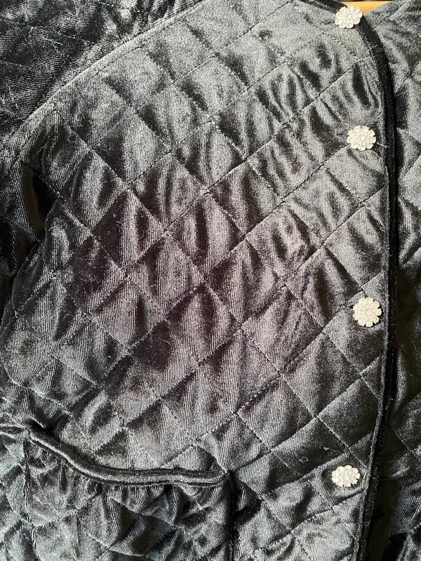 ASOS Velvet quilted jacket - 1