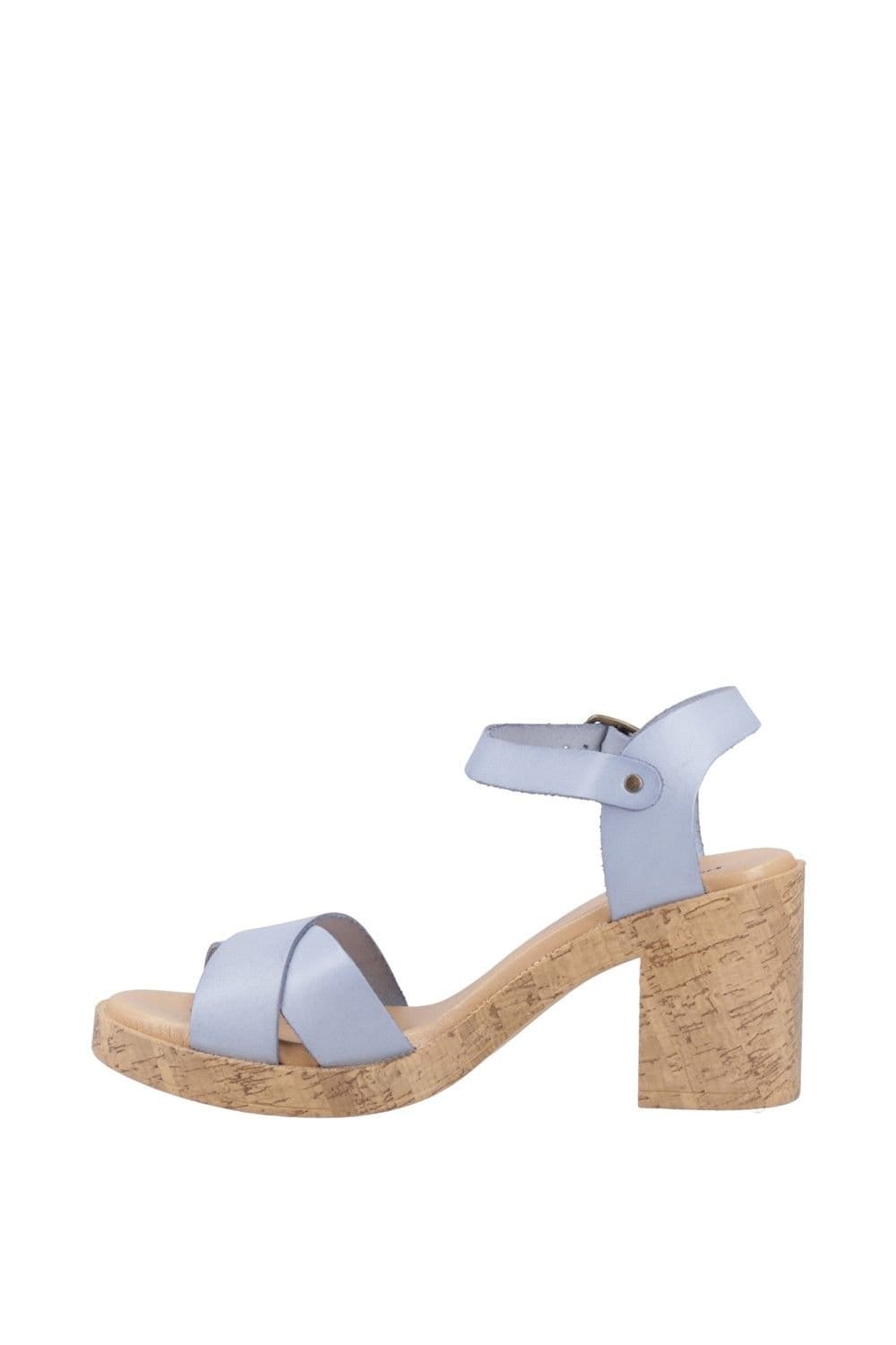 Hush Puppies Hush Puppies Women's Georgia Cork Sandal in Blue - 4