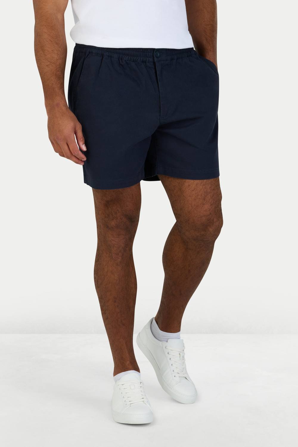 raging bull Raging Bull Men's Stretch Chino Short in Navy - 3