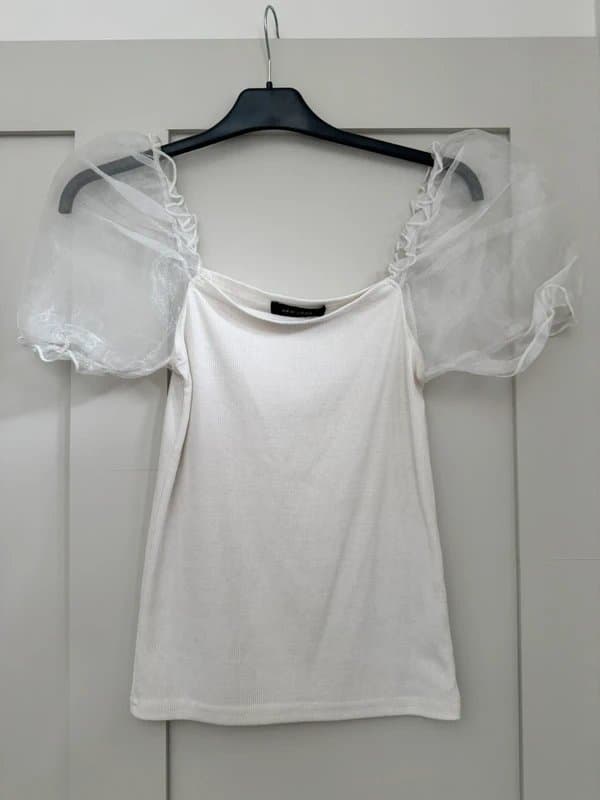 New Look New look tulle sleeve vest