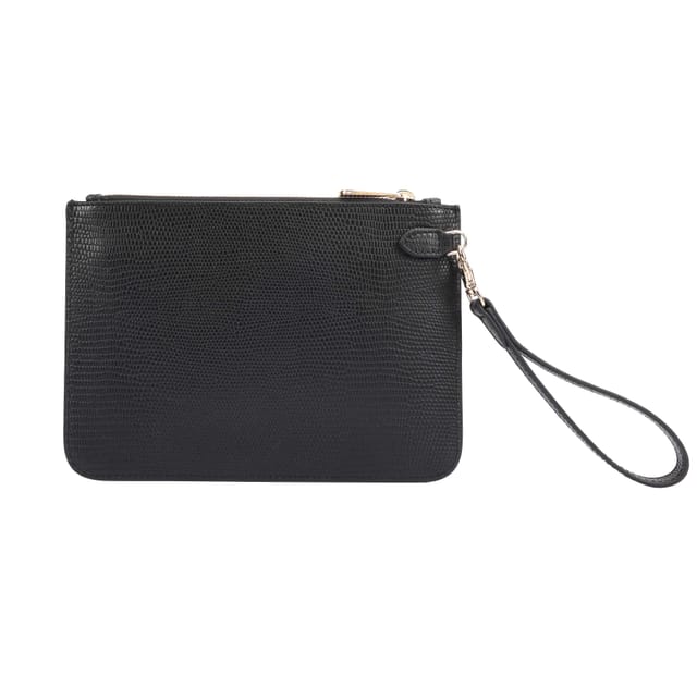 Paul Costelloe Paul Costelloe Women's Ruza Leather Occasion Bag in Black - 3