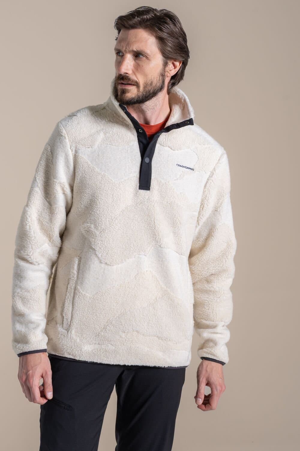 Craghoppers Craghoppers Men's Angletarn Overhead Insulating Fleece in White