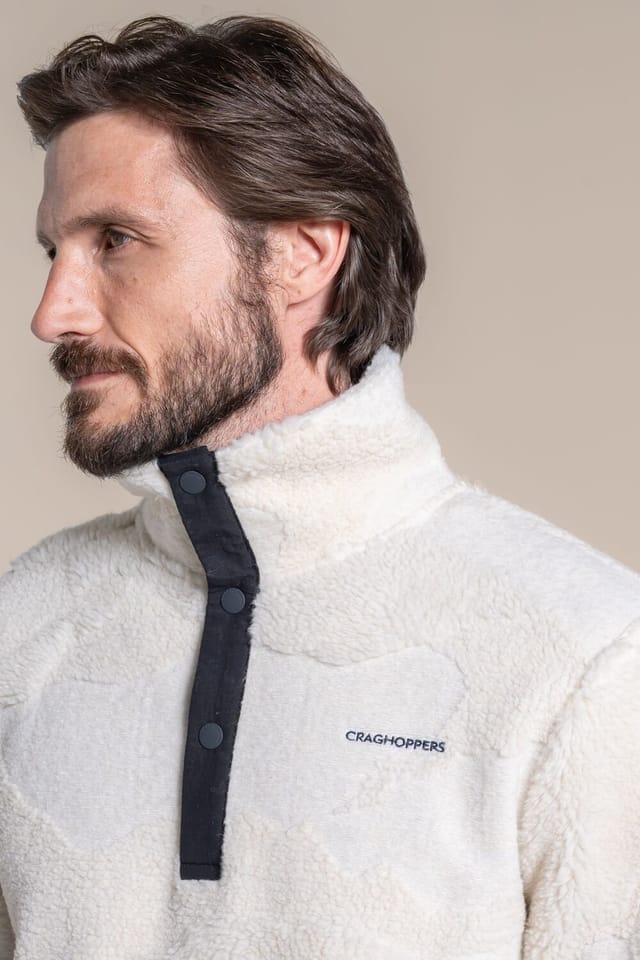 Craghoppers Craghoppers Men's Angletarn Overhead Insulating Fleece in White - 3