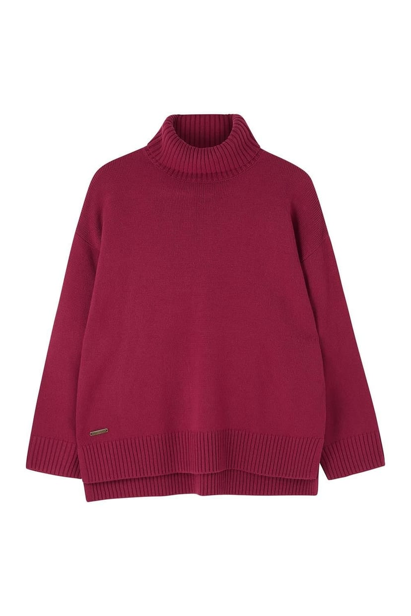 Lighthouse Clothing Lighthouse Clothing Women's Luisa Jumper in Dark Red - 1