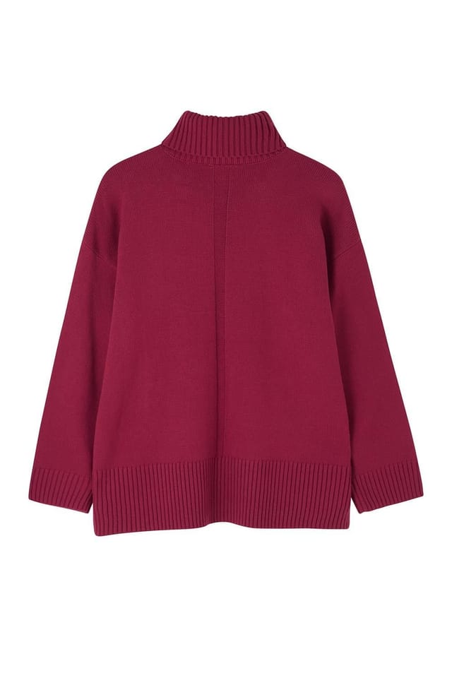 Lighthouse Clothing Lighthouse Clothing Women's Luisa Jumper in Dark Red - 3