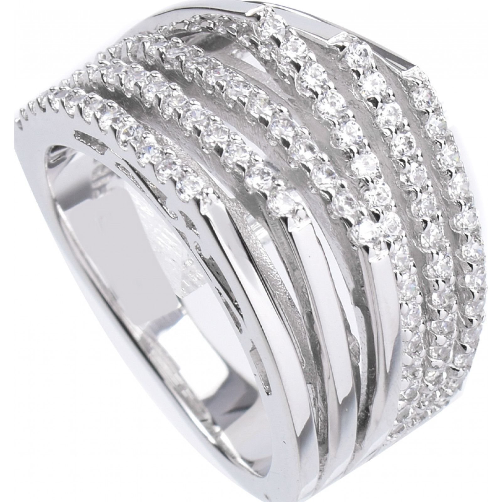 diamonfire Diamonfire Women's 6118531082165 Ring in Silver - 1