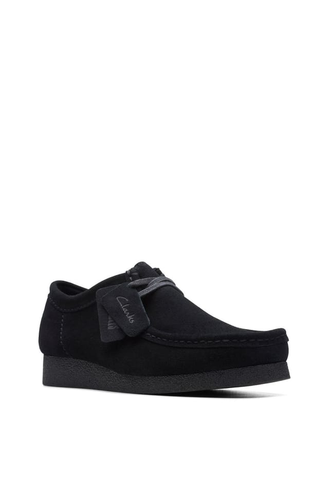 Clarks Originals Clarks Originals Men's Wallabee EVO Suede Lace-Up Shoe Black - 2