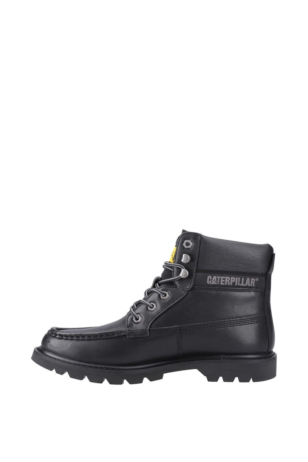 CAT Lifestyle CAT Lifestyle Men's Colorado Moc Toe Boots in Black - 4