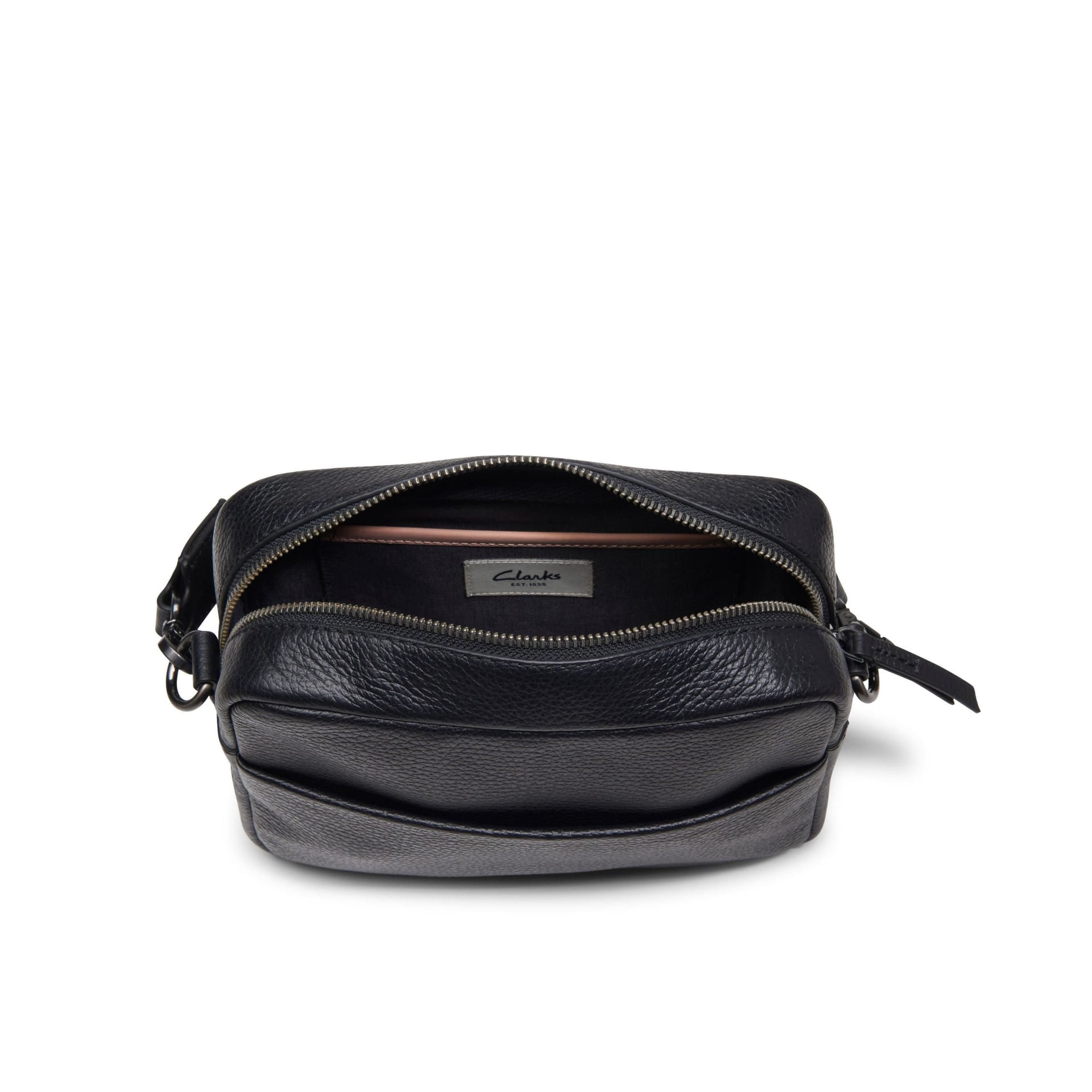 Clarks Clarks Women's Kierra Strap Black Shoulder Bag, Cross Body Bag - 4