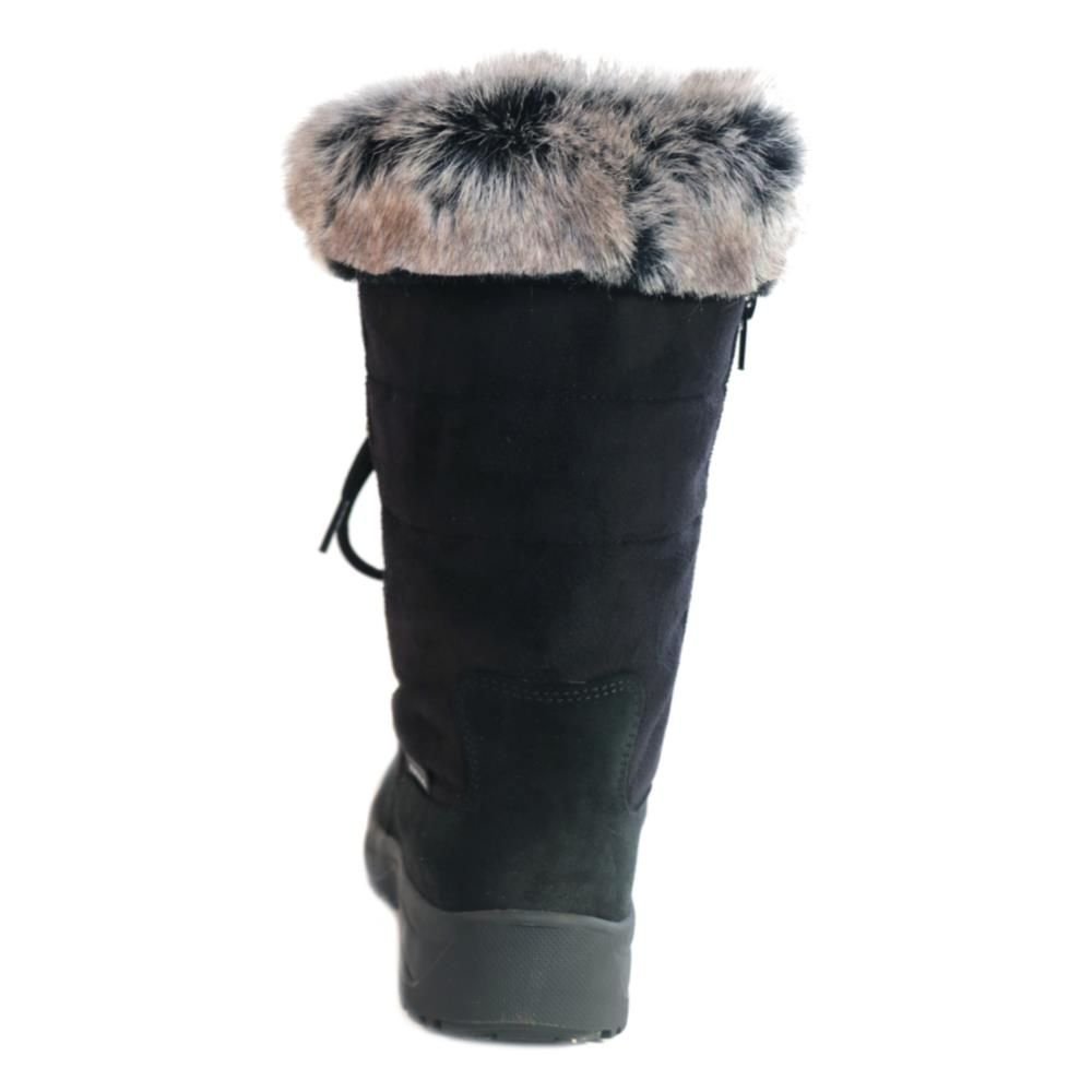 Mammal Mammal 'Bella' Cosy Women's Winter Boots with Flip-over Ice Grips in Black - 4