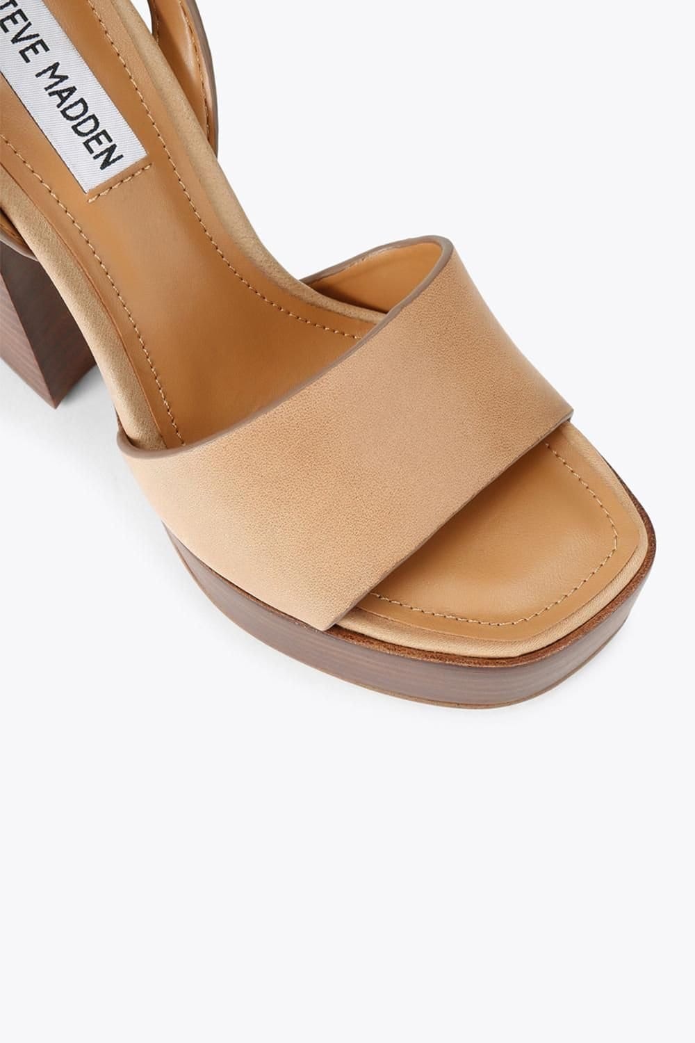Steve Madden STEVE MADDEN Women's 'Floria Brown' Leather Heels in Brown - 4