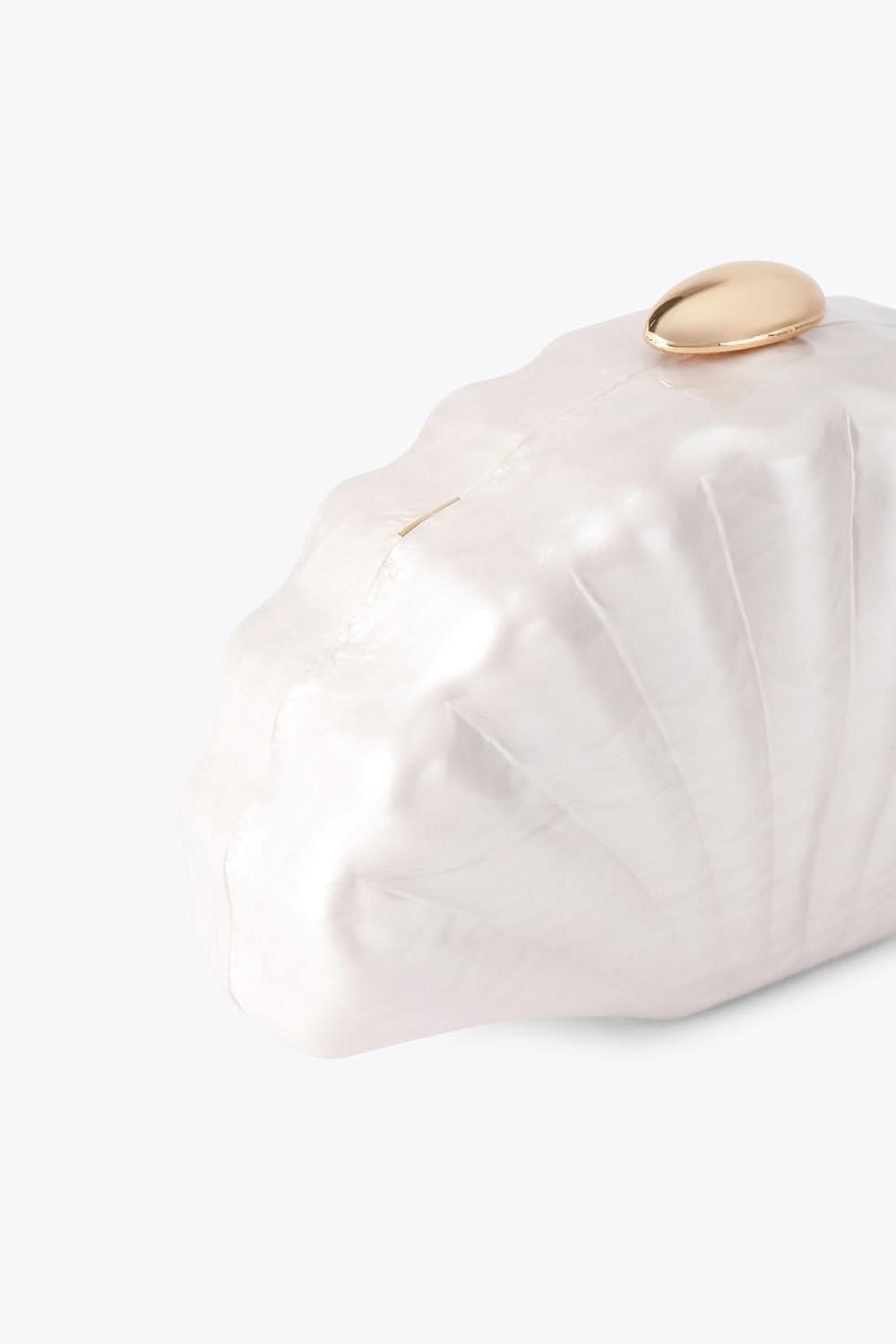 Carvela Carvela Women's 'Aquamarina Clutch' Acrylic Blend Bag in Cream - 4