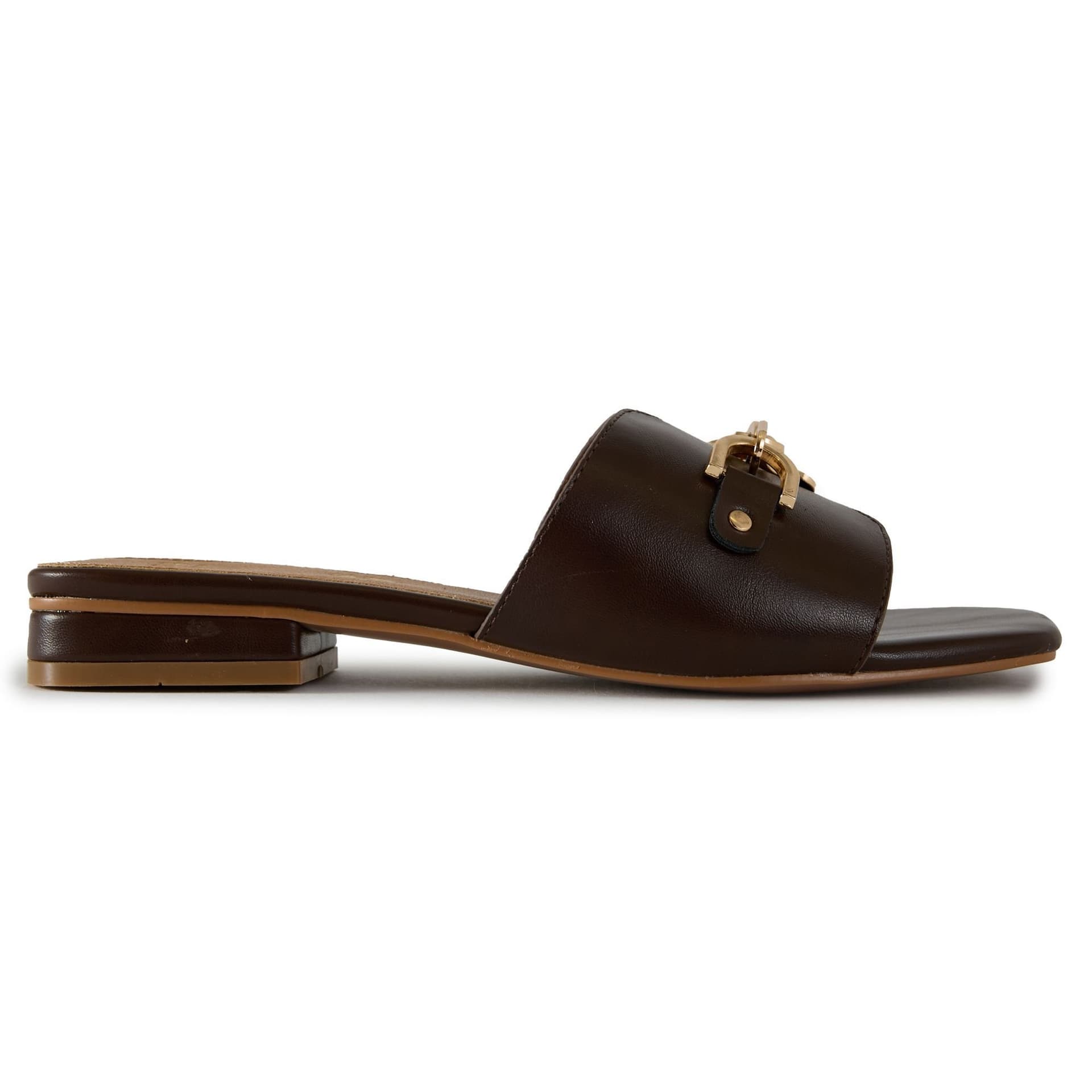 V.GAN V.GAN Women's Aji Slide Sandals in Brown