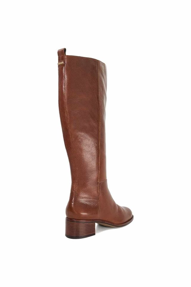 Dune London Dune London Women's 'Turner' Leather Knee High Boots in Brown - 3