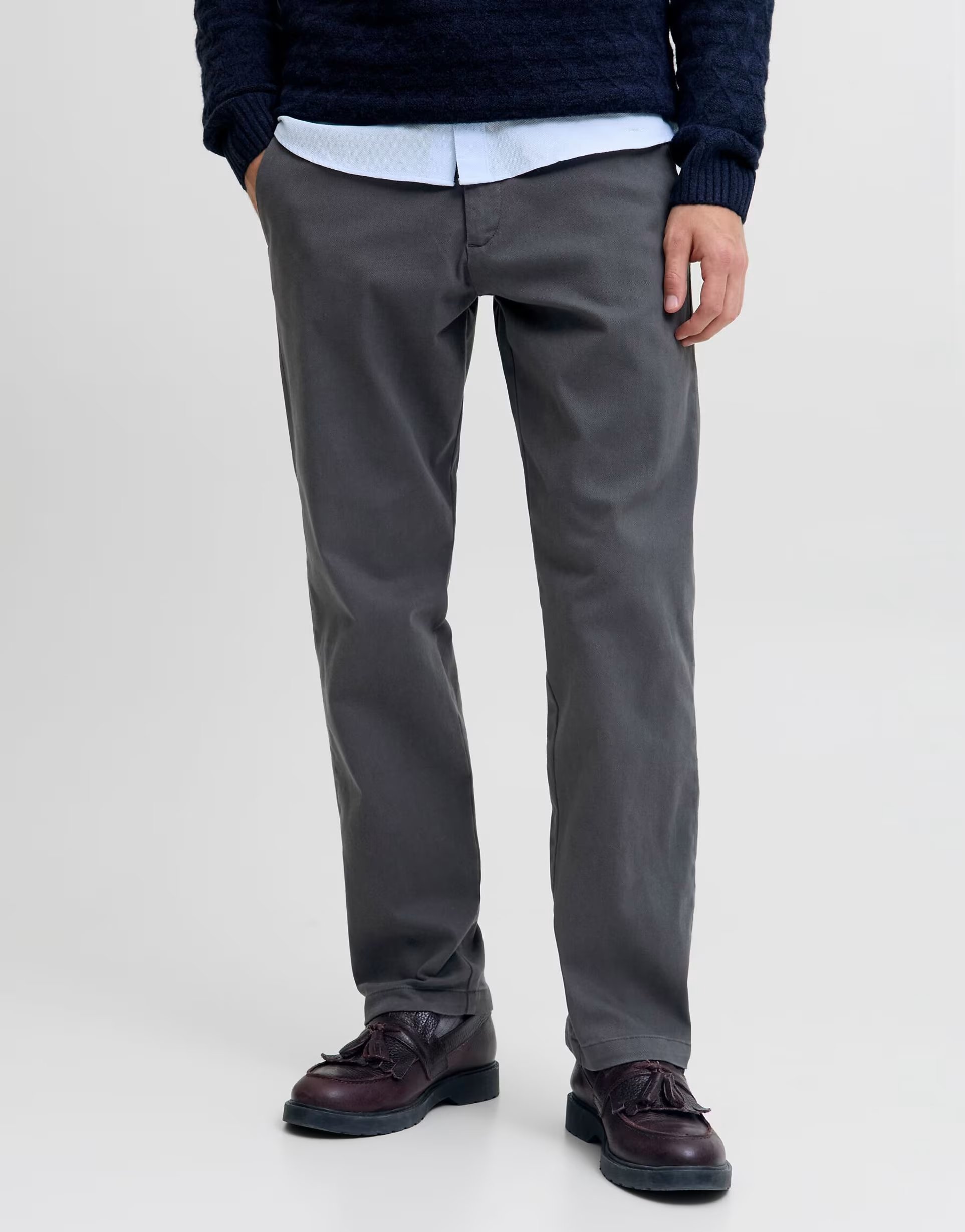 ASOS Jack & Jones Chino trousers in woodland gray - 1