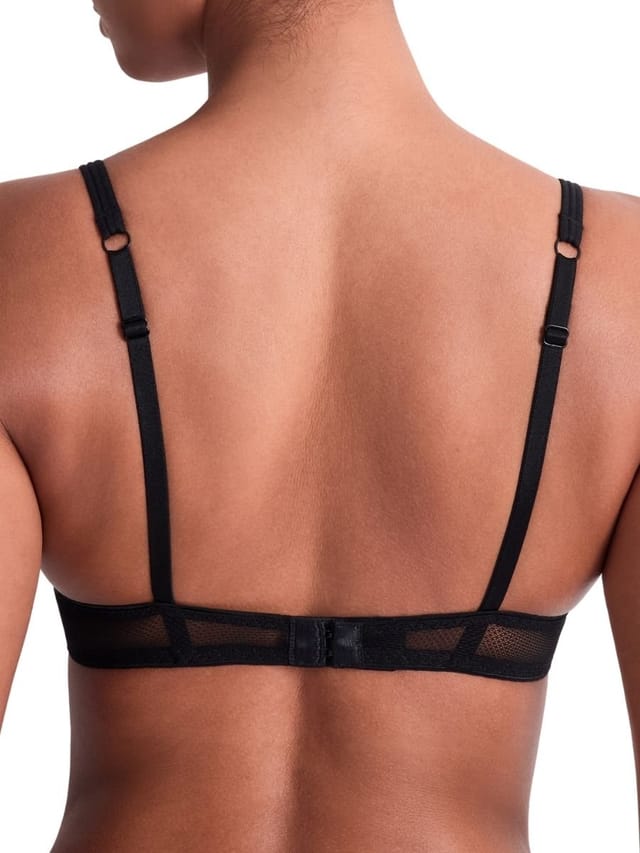 Aubade Aubade Women's Sweet Euphoria Moulded Push-Up Bra in Black - 2