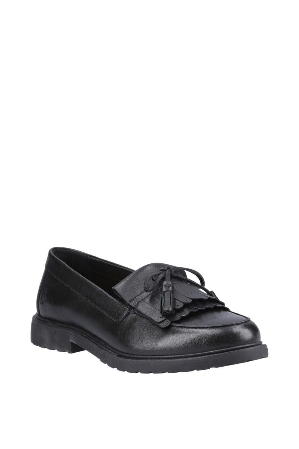 Hush Puppies Hush Puppies Women's Verity Kiltie Loafer in Black - 1