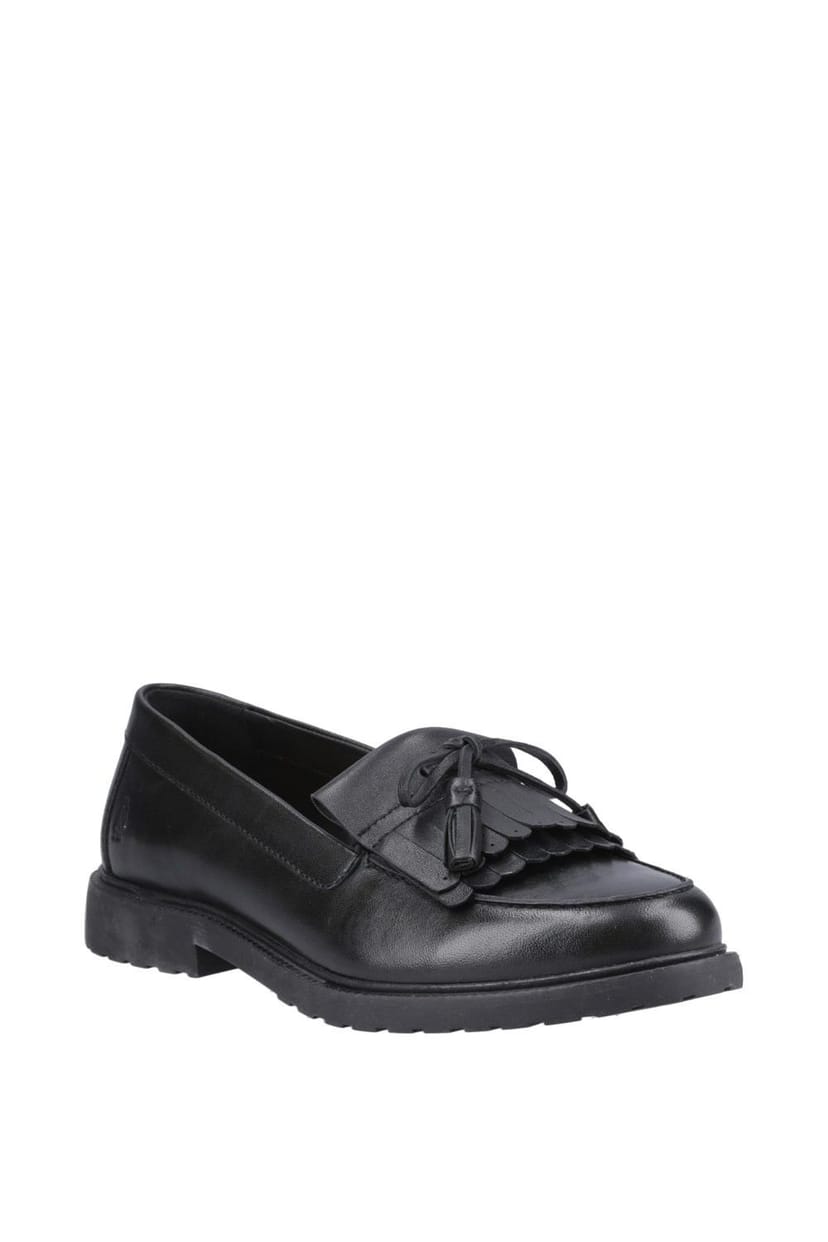 Hush Puppies Hush Puppies Women's Verity Kiltie Loafer in Black - 1