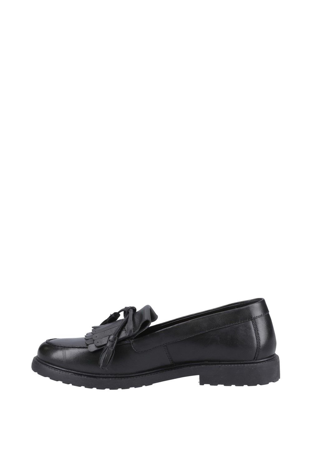 Hush Puppies Hush Puppies Women's Verity Kiltie Loafer in Black - 4