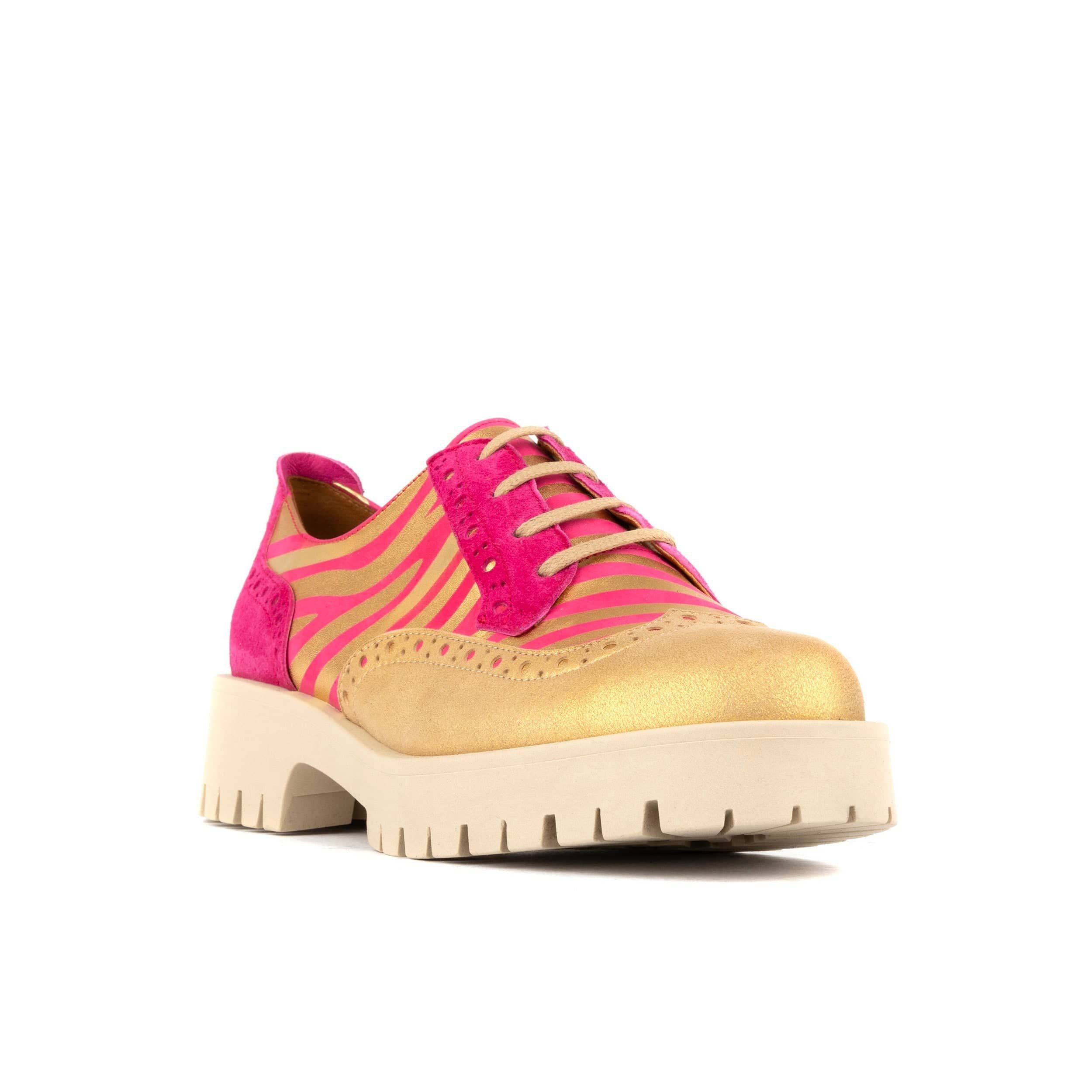 Embassy London Embassy London Women's Artisan - Pink & Gold Stripes - 3