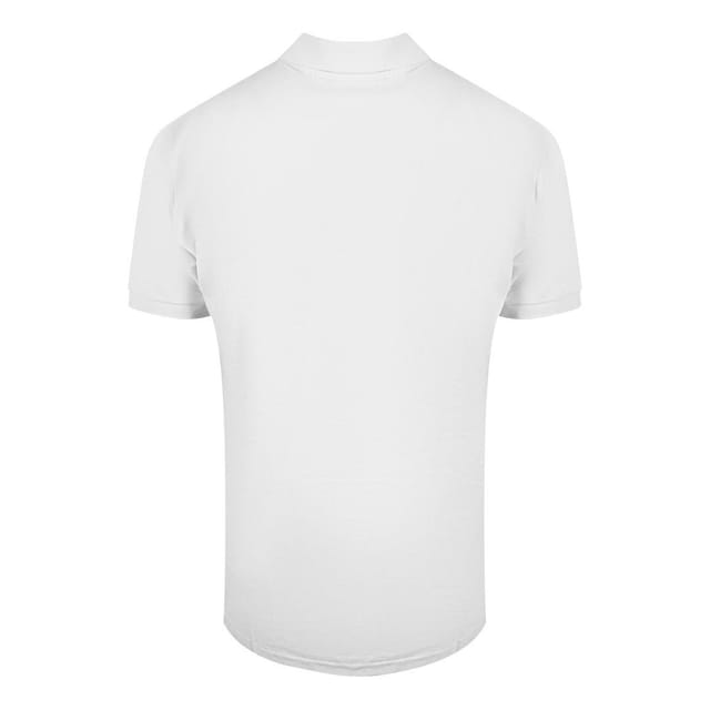 Cavalli Class Cavalli Class Men's Bold Logo White Polo Shirt - 2