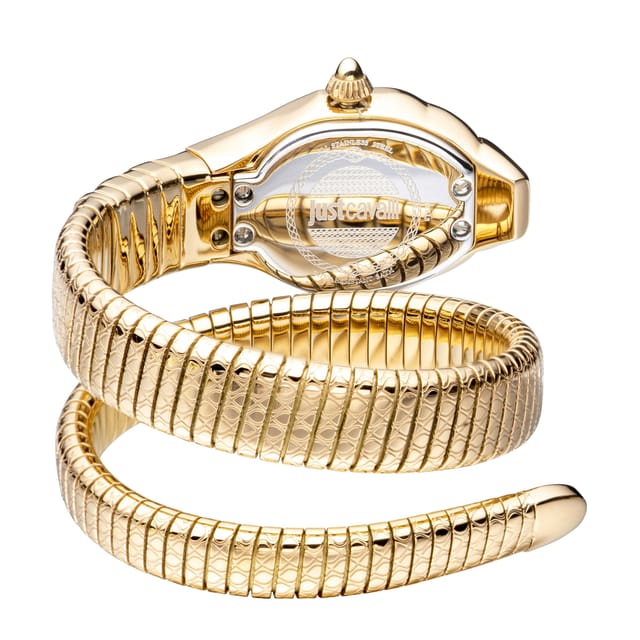 Just Cavalli Just Cavalli Women's Just Glam EVO 2 champagne Dial Yellow Gold Bracelet Watch - 2
