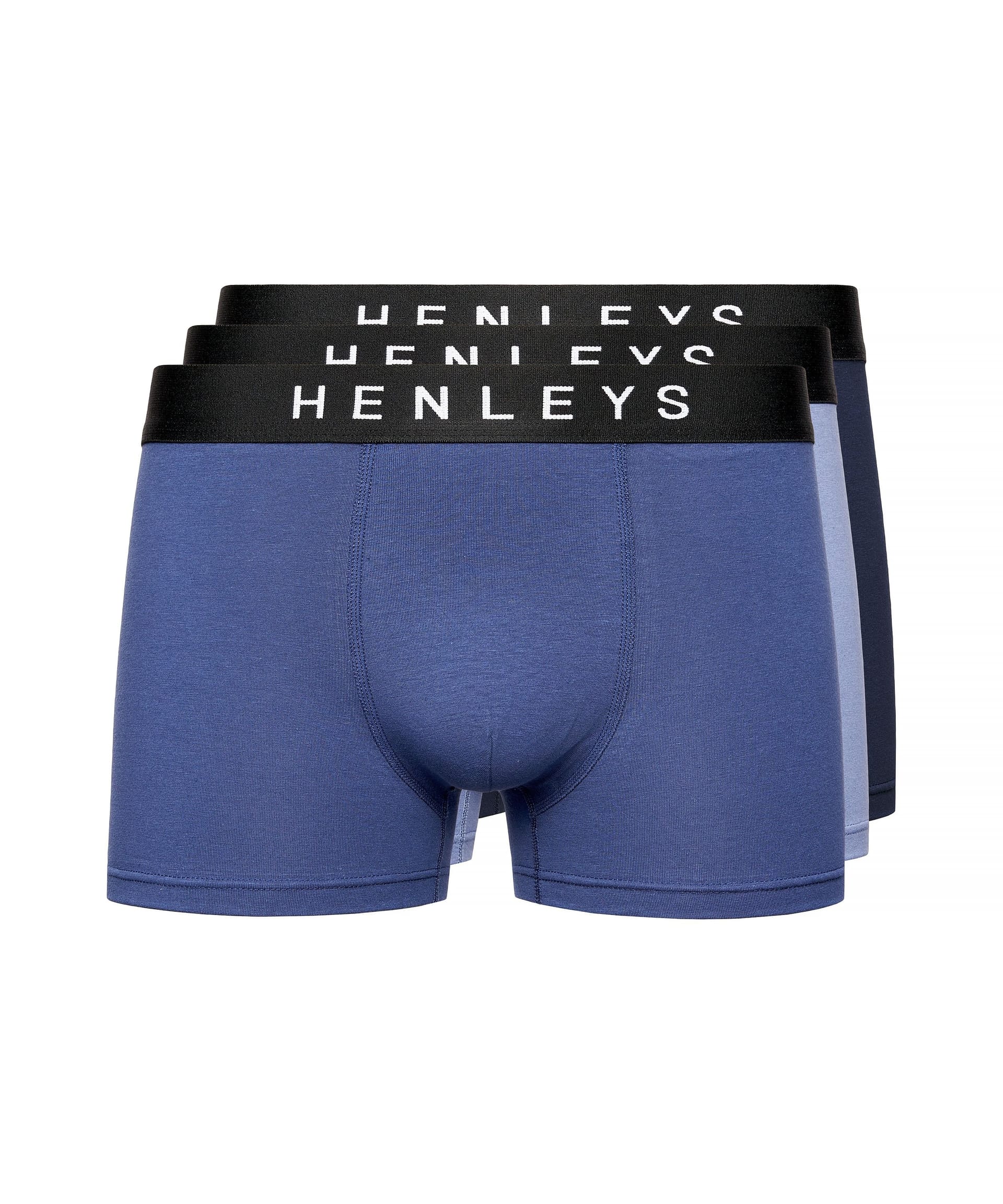 Henleys Men's Inky Boxers 3 Pack