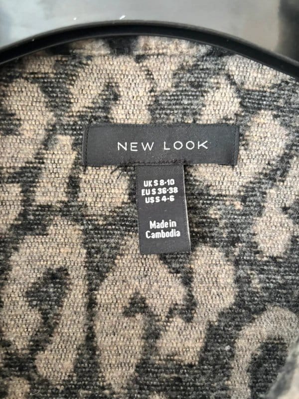 New Look Leopard print jacket - 1