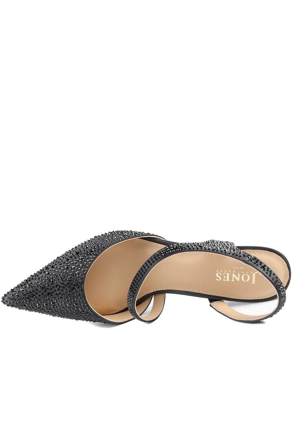 Jones Bootmaker Jones Bootmaker Women's Zula Embellished Occasion Court Shoes in Black - 4