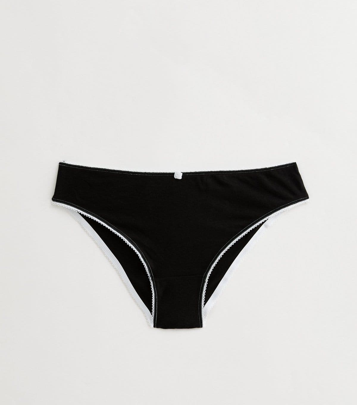 New Look Girls' Black Contrast Trim Briefs New Look