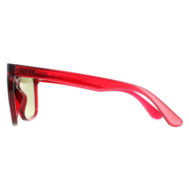 Serengeti Serengeti Women's Square Shiny Black Saturn Polarized 555nm Wakota - 3