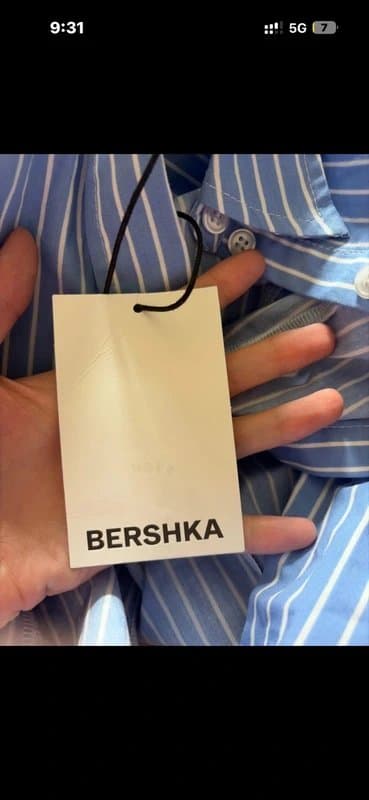 Bershka Striped top