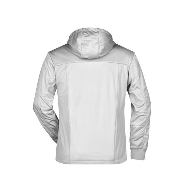 James and Nicholson James and Nicholson Men's Maritime Softshell Jacket in Off-White - 2
