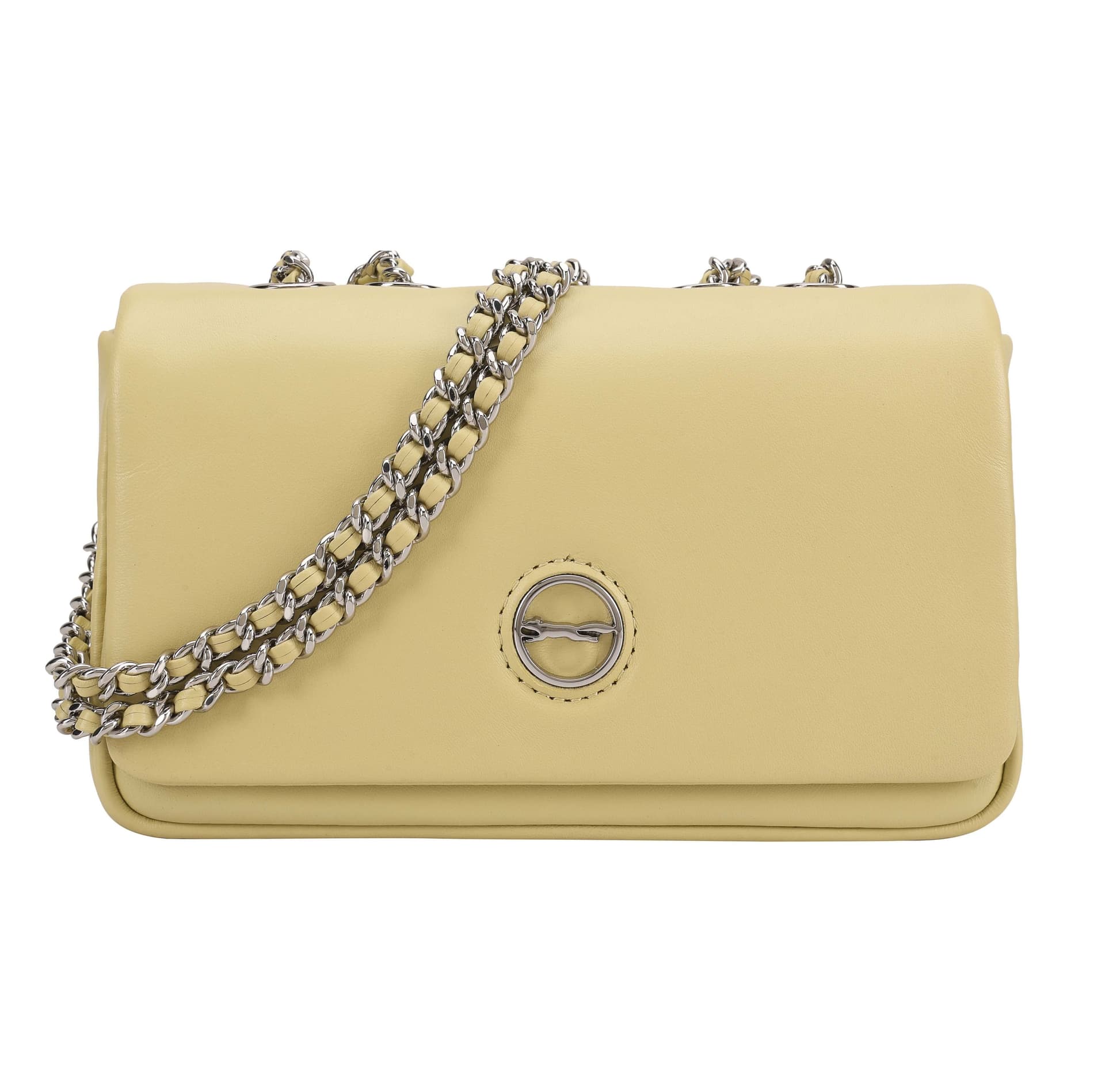 Paul Costelloe Paul Costelloe Women's Moxie Leather Cross Body Bag in Yellow